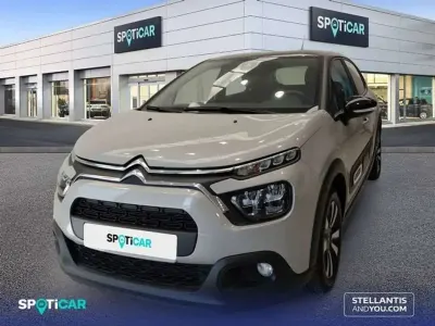 Usado Citroën C3 Feel 102 CV (75 kW) 2022 Gris Utilitario