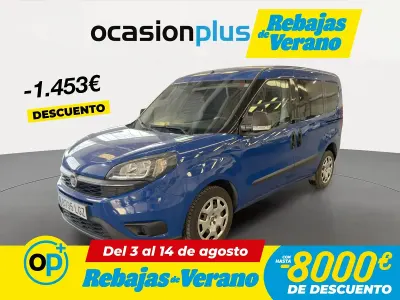 Usado Fiat Doblò Pop 95 CV (69 kW) 2020 Azul