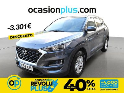 Usado Hyundai Tucson 116 CV (85 kW) 2019 Gris SUV