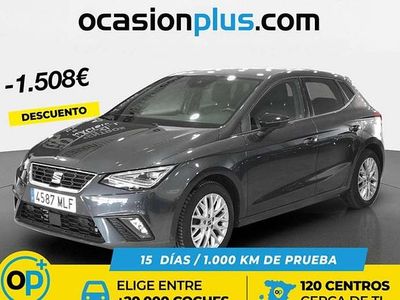 Usado Seat Ibiza FR 110 CV (80 kW) 2023 Gris Utilitario