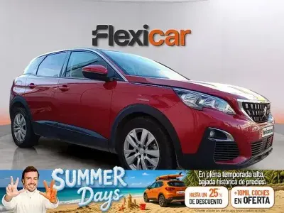 Usado Peugeot 3008 Active 130 CV (95 kW) 2018 Rojo SUV