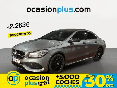 Usado Mercedes CLA200 136 CV (100 kW) 2019 Gris Berlina