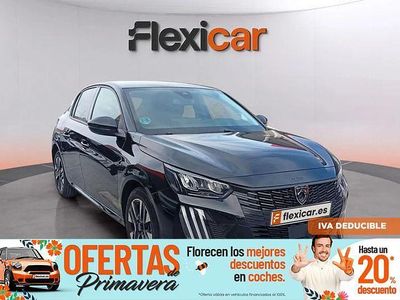 Usado Peugeot 208 Allure 100 CV (73 kW) 2025 Negro Utilitario