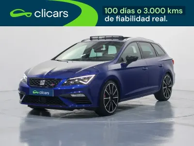 Occasion Seat Leon CUPRA 300 PK (220 kW) 2017 Blauw Stationwagen