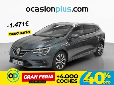 Usado Renault Mégane GrandTour Techno 140 CV (102 kW) 2023 Gris Familiar