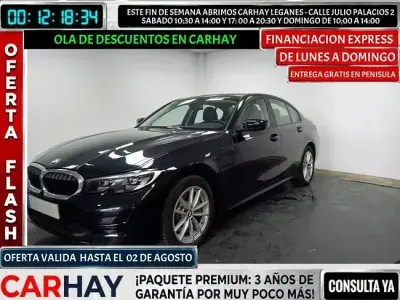 Usado BMW 330e 292 CV (214 kW) 2021 Negro Berlina