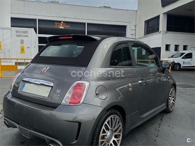 Usado Abarth 595C Turismo 160 CV (117 kW) 2015 Gris / plata Descapotable