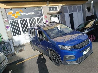 Usado Peugeot Rifter GT-line 130 CV (95 kW) 2019 Azul Monovolumen