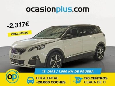 Usado Peugeot 5008 Allure 130 CV (95 kW) 2020 Blanco SUV