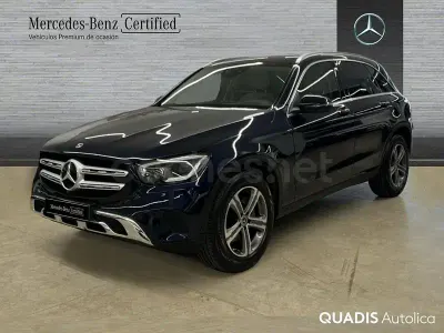 Usado Mercedes GLC300e 258 CV (189 kW) 2022 Azul SUV