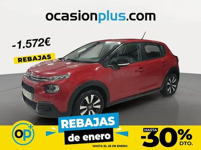 Rojo Usado 2019 Citroën C3 Feel Berlina | 10.590 € (Precio justo)