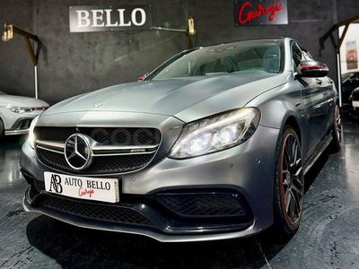 Usado Mercedes C63S AMG 510 CV (375 kW) 2016 Gris / plata Berlina