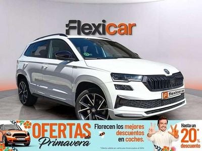 Usado Skoda Karoq SportLine 150 CV (110 kW) 2024 Blanco SUV
