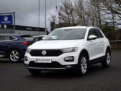 Usado VW T-Roc Advance 150 CV (110 kW) 2020 Blanco SUV