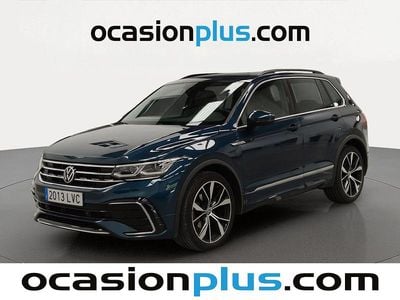 Usado VW Tiguan R-line 150 CV (110 kW) 2021 Azul SUV