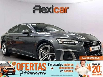 Usado Audi A5 Sportback S-Line 204 CV (150 kW) 2022 Gris Utilitario
