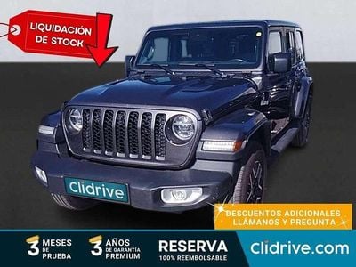Usado Jeep Wrangler Sahara 272 CV (200 kW) 2022 Gris SUV