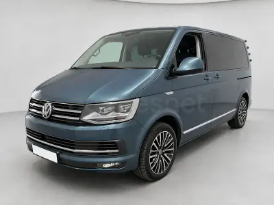 Usado VW Multivan Highline 204 CV (150 kW) 2018 Azul Monovolumen