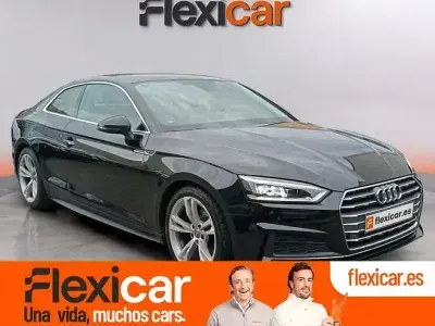 Usado Audi A5 190 CV (139 kW) 2017 Negro Coupe