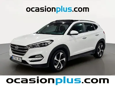 Usado Hyundai Tucson Style 141 CV (103 kW) 2016 Blanco SUV