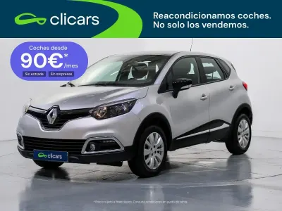 Usado Renault Captur Intens 90 CV (66 kW) 2016 Gris SUV