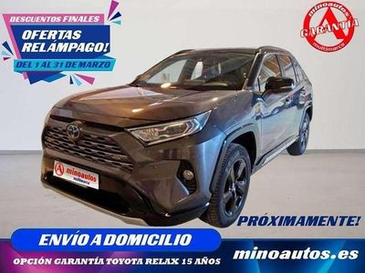 Usado Toyota RAV4 Hybrid Style 218 CV (160 kW) 2019 Gris SUV