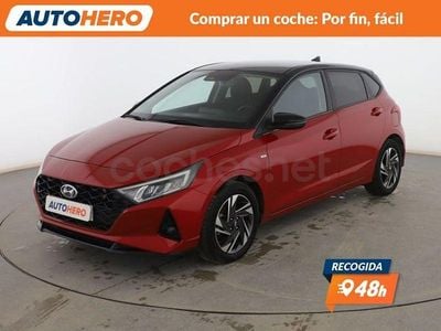 Usado Hyundai i20 101 CV (74 kW) 2021 Rojo Utilitario