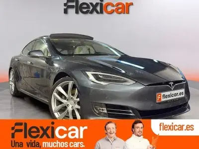 Usado Tesla Model S 386 kW (525 CV) 2018 Gris Utilitario