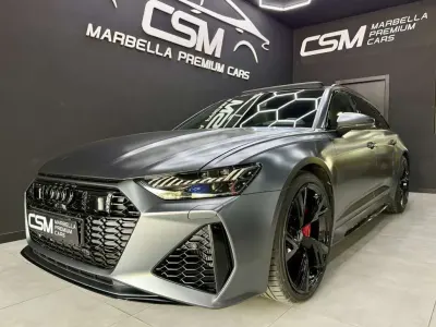 Usado Audi RS6 Ambiente 600 CV (441 kW) 2021 Gris Familiar