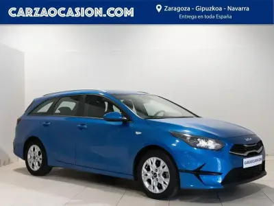 Usado Kia Ceed 120 CV (88 kW) 2022 Azul Utilitario