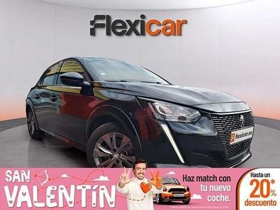 Usado Peugeot e-208 Active 100 kW (136 CV) 2023 Negro Utilitario
