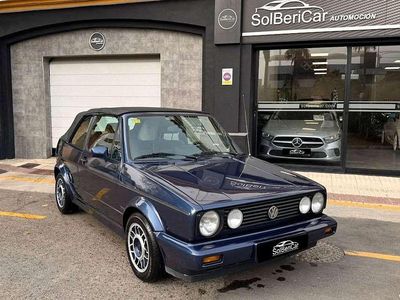 Usado VW Golf 111 CV (81 kW) 1991 Azul Descapotable
