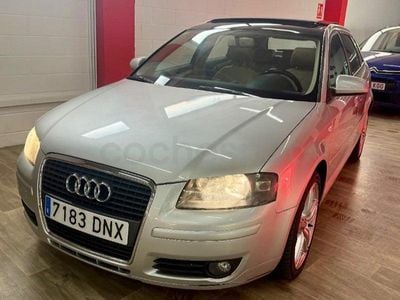 Usado Audi A3 Ambiente 105 CV (77 kW) 2005 Gris / plata Utilitario