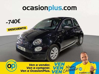 Usado Fiat 500 Pop 69 CV (50 kW) 2017 Negro Utilitario