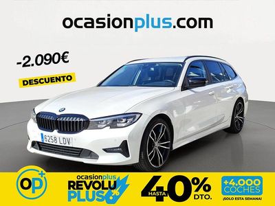 Usado BMW 318 150 CV (110 kW) 2020 Blanco Familiar