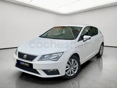 Usado Seat Leon Reference 115 CV (84 kW) 2019 Blanco Berlina