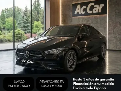 Usado Mercedes CLA220 190 CV (139 kW) 2023 Negro Berlina