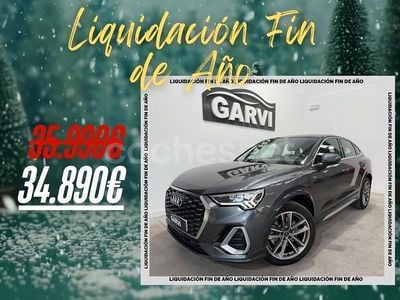 Gris / plata Usado 2021 Audi Q3 Sportback S-Line SUV | 34.890 € (Precio justo)