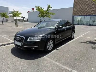 Usado Audi A6 233 CV (171 kW) 2008 Negro Berlina