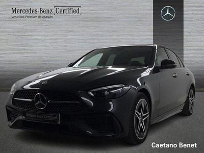 Usado Mercedes C300e AMG line 313 CV (230 kW) 2024 Gris grafito
