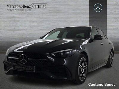 Gris grafito Usado 2024 Mercedes C300e AMG line | 51.950 € (Precio justo)