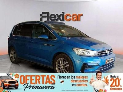 Usado VW Touran Sport 150 CV (110 kW) 2019 Azul Monovolumen