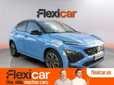 Używany Hyundai Kona N Line 120 KM (88 kW) 2021 Niebieski SUV