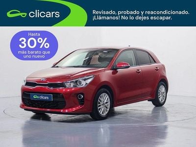 Usado Kia Rio 100 CV (73 kW) 2018 Rojo Berlina