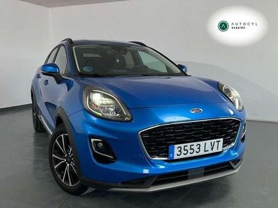 Usado Ford Puma Titanium 125 CV (91 kW) 2021 Azul SUV