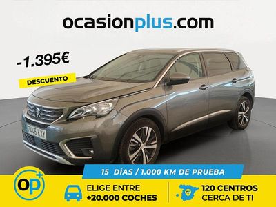 Usado Peugeot 5008 Allure 130 CV (95 kW) 2019 Gris SUV