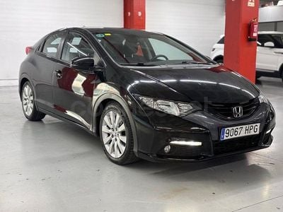 Usado Honda Civic Sport 142 CV (104 kW) 2013 Negro Berlina