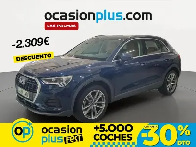Usado Audi Q3 Advanced Plus 150 CV (110 kW) 2019 Azul SUV