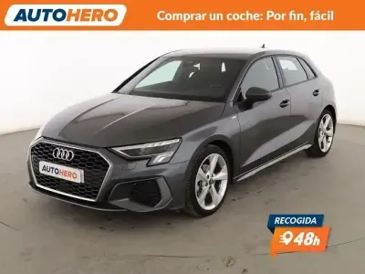 Usado Audi A3 S-Line 150 CV (110 kW) 2022 Gris Berlina