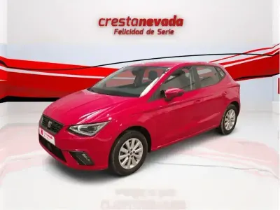 Usado Seat Ibiza Style 110 CV (80 kW) 2022 Rojo Utilitario